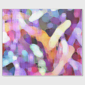 宝石の水色 ラッピングペーパー (フラット)