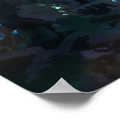 宝石の洞窟 - 自然の驚異スタイル ポスター (角)