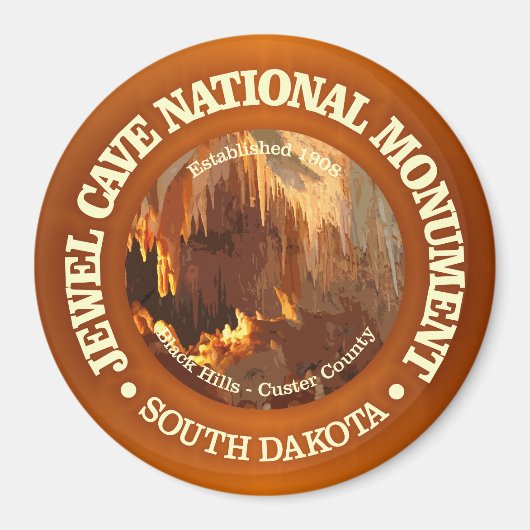 宝石の洞窟(NM) マグネット (正面)