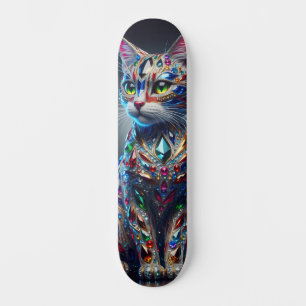 宝石の猫スケートボード スケートボード