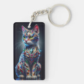 宝石の猫 キーホルダー (裏面)