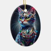宝石の猫 セラミックオーナメント (裏面)
