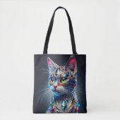 宝石の猫 トートバッグ (正面)