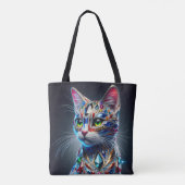 宝石の猫 トートバッグ (裏面)