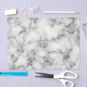 宝石の石のパターン、グレー/グレー大理石 薄葉紙 (クラフト)