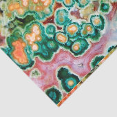 宝石の石模様、海ジャスパー、緑数々のと 薄葉紙 (詳細)