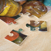 宝石の結晶の転石宝物学 ジグソーパズル (側面)