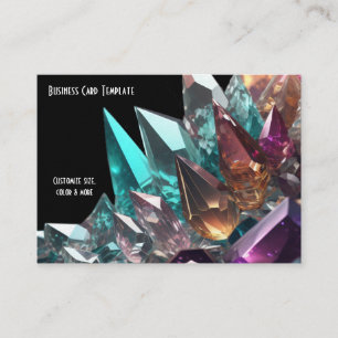 宝石の結晶 名刺