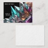 宝石の結晶 名刺 (正面/裏面)