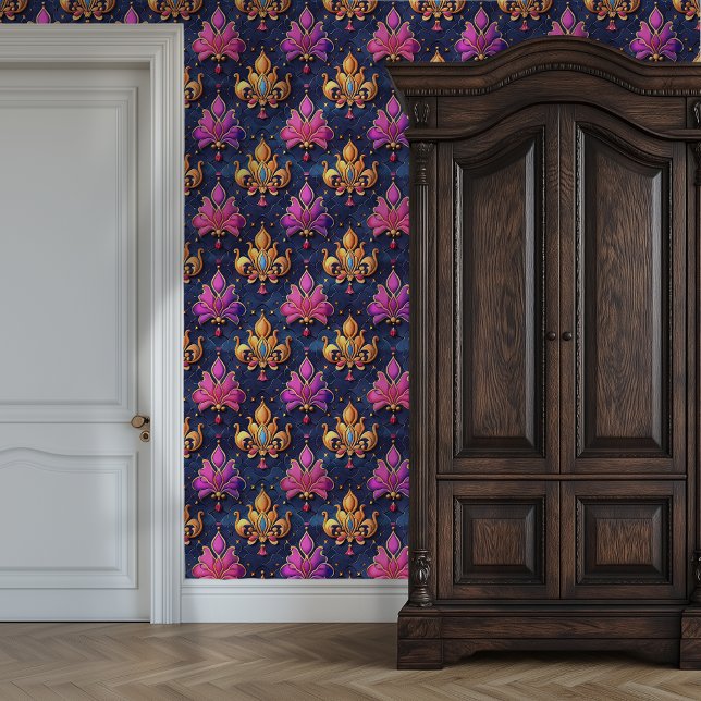 宝石の色を帯びたプリンセ王室のスコー 壁紙 (Jewel-Toned Royal Princesscore Wallpaper)