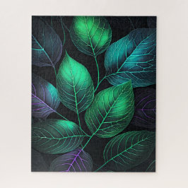 宝石の葉 ジグソーパズル