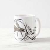 宝石の蜂のマグ コーヒーマグカップ (正面右)