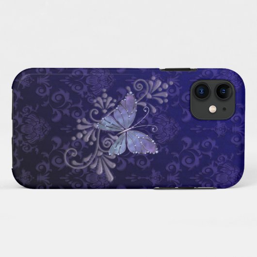 宝石の蝶iPhone 5の場合 Case-Mate iPhoneケース (裏面(横))