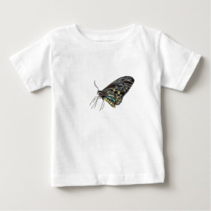 宝石の黒い蝶 ベビーTシャツ