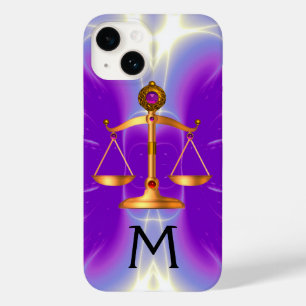 宝石はかりで測石モノグラムピンク Case-Mate iPhone 14ケース