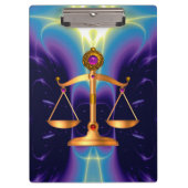 宝石はかりで測石モノグラム法金ゴールド クリップボード (正面)