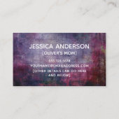 宝石よくはしゃぐ調色モミグランジーのデ遊ザートカード コーリングカード (裏面)