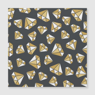 宝石をテーマにしたヴィンテージシームレスなパターン。