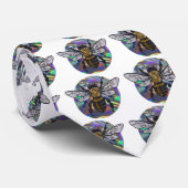 宝石を付けたハチ ネクタイ (ロール)