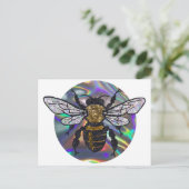 宝石を付けたハチ ポストカード (スタンド正面)