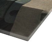 宝石を口に入れたキツネキツネ(キツネ) カッティングボード (角)