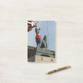 宝石を口に入れたキツネキツネ(キツネ) ポストイット (デスク上)