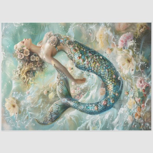 宝石を飾った乙女 薄葉紙 (正面)