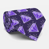 宝石アイオリトパープル21周年記念またはイベント ネクタイ (ロール)