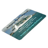 宝石イン鍵ウエストステートルームドアマーカー マグネット (左側)