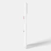 宝石エレガントバタフライiPhone 15ケースブルー Case-Mate iPhoneケース (裏面 / 右)