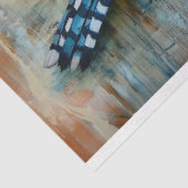 宝石エレガント飾り付き鳥アートの切り離し 薄葉紙 (詳細)