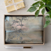 宝石エレガント飾り付き鳥アートの切り離し 薄葉紙 (ギフト)