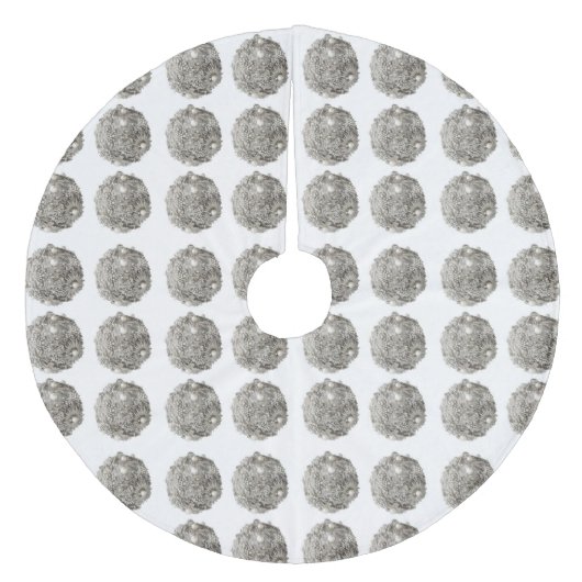 宝石オーナメントツリースカート フリース ツリースカート (正面)