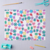 宝石カラフルティッシュペーパー 薄葉紙 (クラフト)