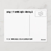 宝石カラフル石 ポストカード (裏面)