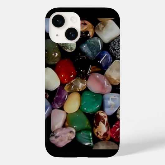 宝石カラフル石 Case-Mate iPhoneケース (裏面)