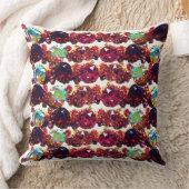 宝石カラフル、ルビー、ダイヤモンド、サファイアTh クッション (ブランケット)