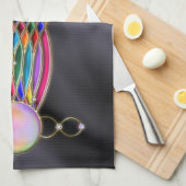 宝石キッチンタオルの饗宴 キッチンタオル (四つ折り)