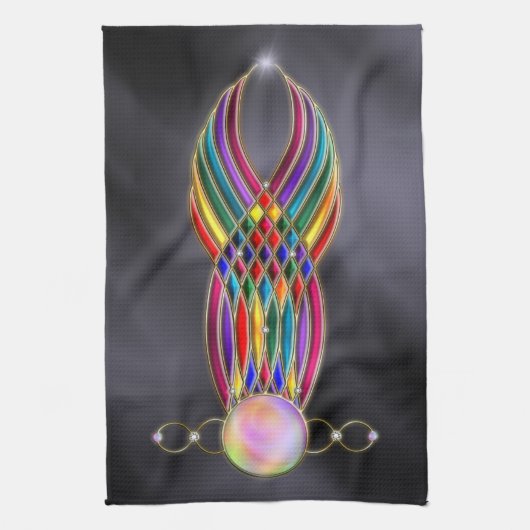 宝石キッチンタオルの饗宴 キッチンタオル (縦)