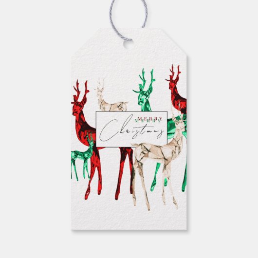 宝石クリスタルトナディアメリークリスマス ギフトタグ (裏面)