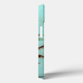 宝石シリーズから – ターコイズひび Case-Mate iPhoneケース (裏面 / 右)