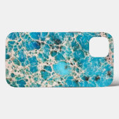 宝石シリーズヴィンテージターコイズ Case-Mate iPhoneケース (裏面 (横))