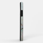 宝石シリーズ – ひび割れターコイズ、緑のカス Case-Mate iPhoneケース (裏面/右)