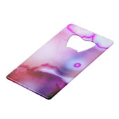 宝石シリーズ – アゲートインパープル クレジットカード栓抜き (正面アングル)