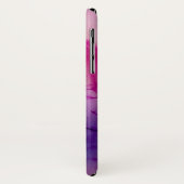 宝石シリーズ – 石英紫色のアゲート Case-Mate iPhoneケース (裏面/左)