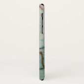 宝石シリーズ – 軽いターコイズ割れ Case-Mate iPhoneケース (裏面/左)