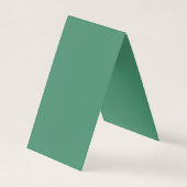 宝石ジュエラーを意味するアマゾナイト結晶 名刺 (正面)