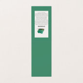 宝石ジュエラーを意味するアマゾナイト結晶 名刺 (外部フラット)