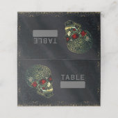 宝石スパイダースカル&バラグラムゴシックパーティー プレイスカード (外部開封)