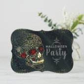 宝石スパイダースカル&バラグラムゴシックパーティー 招待状 (スタンド正面)